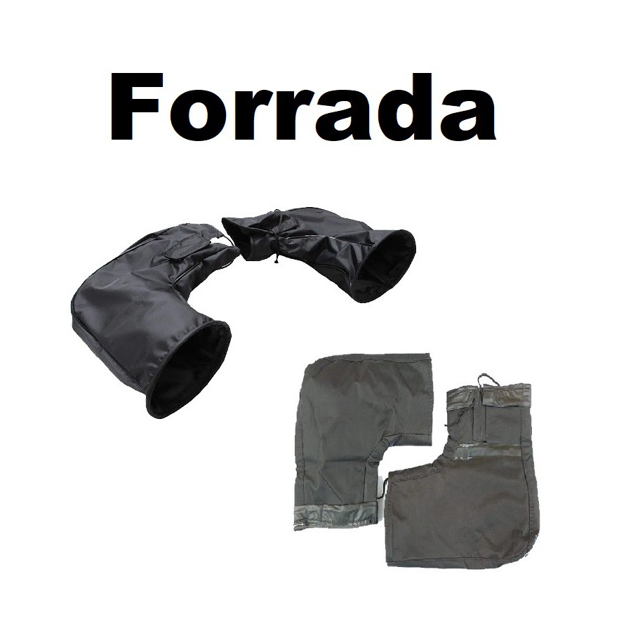 Luva Guidão Moto Forrada Impermeável Universal Yamaha Dt 180 / Dt 200 / Rx 125 / Rx 180 / Rd 125 / Rd 135 / Rdz 125 /135