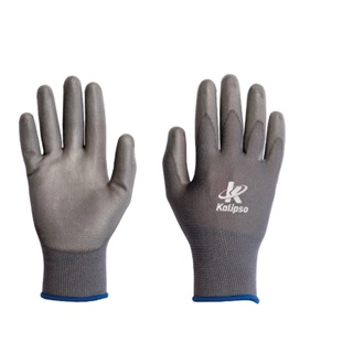 Luva Pano Kalipso P/ Proteção Pu Cinza em Oferta na Shopee