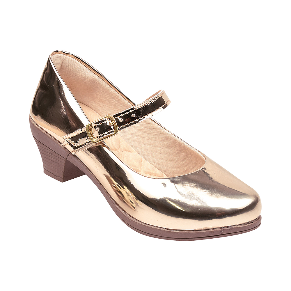 Sapatilha Menina Boneca Infantil Com Salto Ref.8050v