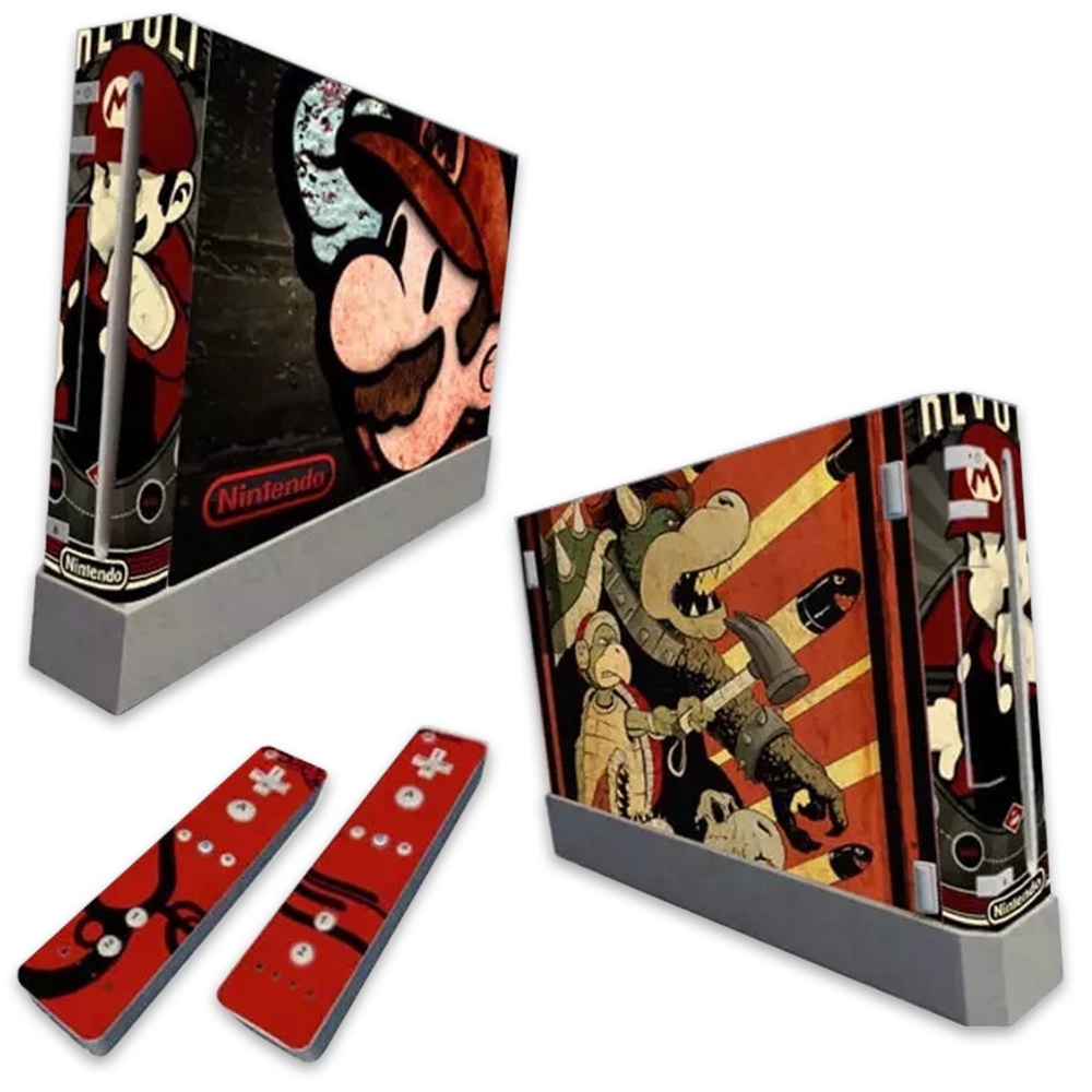 Skin Nintendo Wii Adesivo - Super Mario