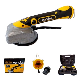 Maquina Assentar Pisos Porcelanatos A Bateria Vonder Map120 em Oferta na Shopee