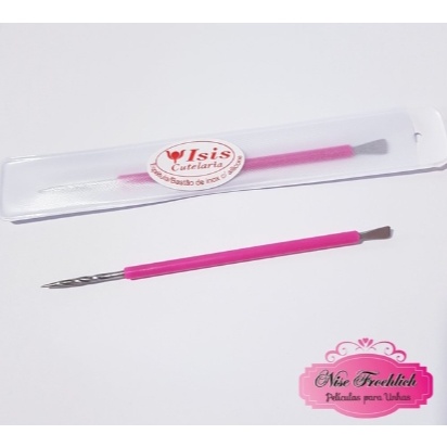 Espátula Bastão(mista) Inox Isis Cutelaria Ref.004/17 em Oferta na Shopee