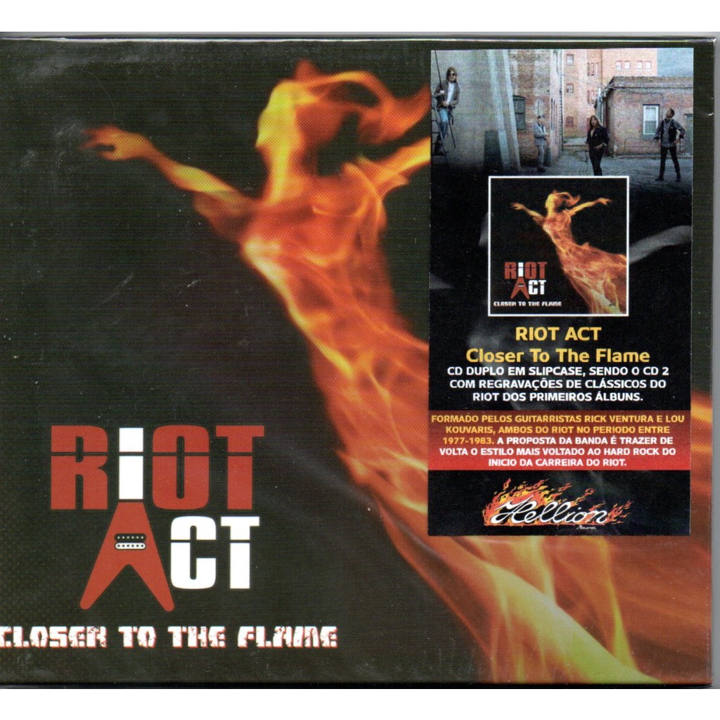 Cd Duplo Riot Act - Closer To The Flame Slipcase (2022)