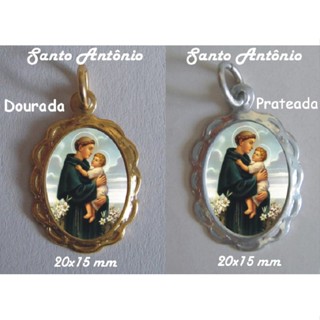 Pingentes com a Imagem De Santo Antônio - 2.0 X 1.5 Cm em Oferta na Shopee