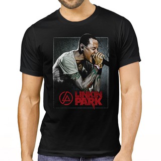 Camiseta Linkin Park Preta Bandas de Rock Moda Música