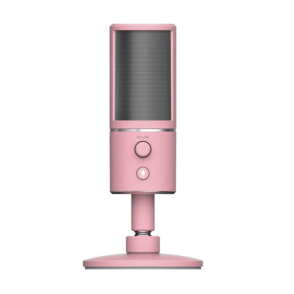 Microfone Razer Seiren X USB Quartz Pink RZ19-02290300-R3M1 | Shopee Brasil