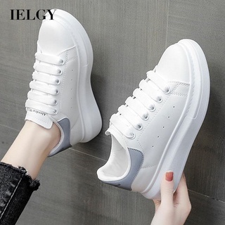 IELGY Estilo Coreano Feminino Sola Grossa Altura Aumentando Sapatos Casuais