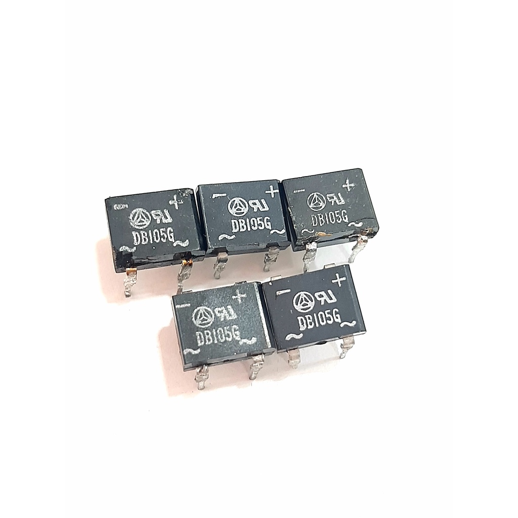 Kit 05 Ponte Retificadora Db105g 600v 1a Marca Lite-on