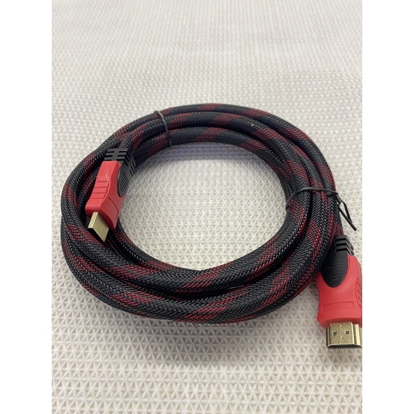 Cabo Hdmi 2.0 4K 3m Full Hd reforçado ponta dourada pra Monitor