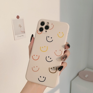 capa iphone Silicone Tpu Desenho Minimalista Smiley Para Iphone 11 Pro Max 12 7 Plus 12 Mini 13 pro max 13