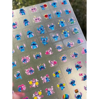 96 PelÍculas para Unhas STITCH ( PREÇO PROMOCIONAL)