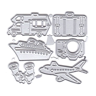 Molde Corte Metal Para Viagem blg , Ferramenta Gravação Estêncil , Cartões , Álbum em Oferta na Shopee