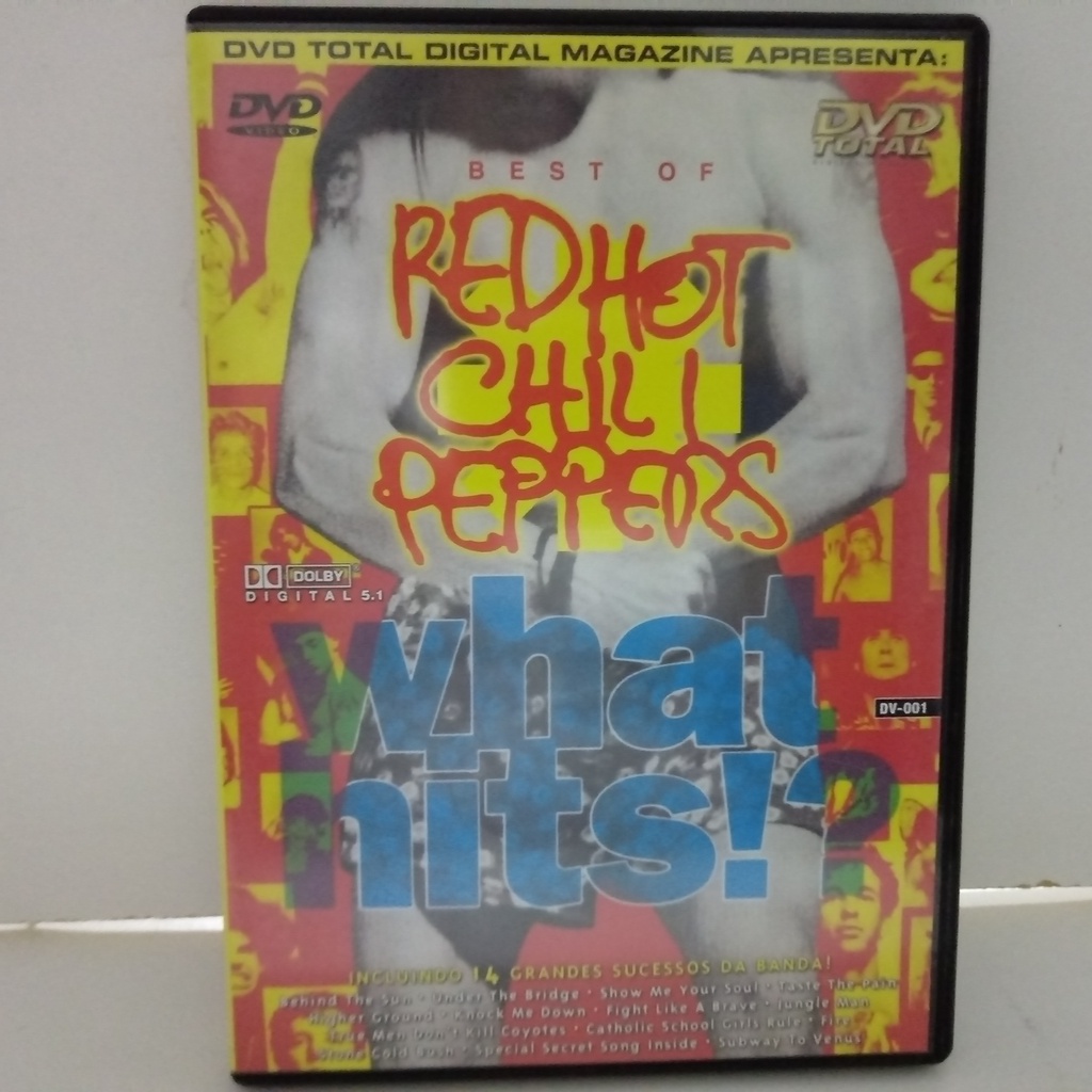 Dvd Original Red Hot Chili Peppers What Hits!?/A215 Shopee Brasil