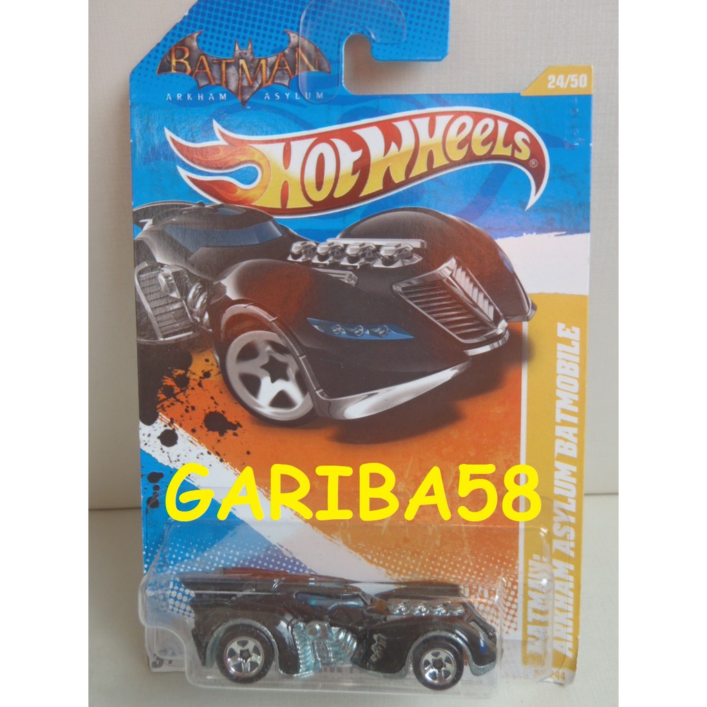 Hot Wheels Batman: Arkham Asylum Batmobile 2011 Batmóvel Premiere Gariba58