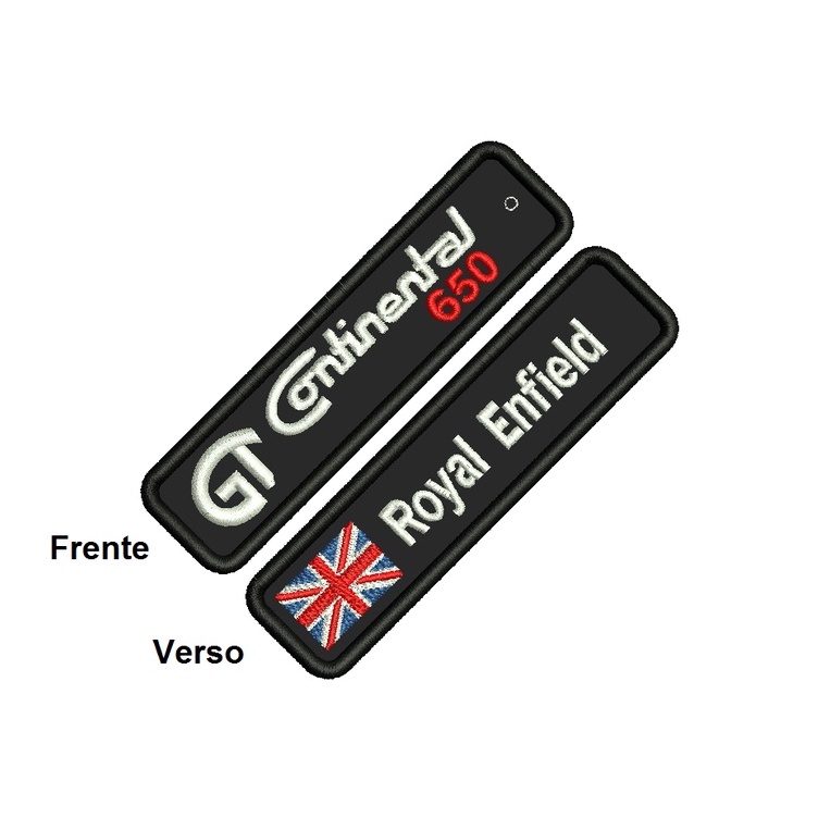 Chaveiro Personalizado para Moto - Royal Enfield GT Continental 650