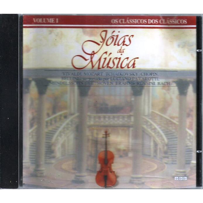 1065 Mcd- Cd Original 1999- Joias Da Música- Volume 1- Os Clássicos Dos Clássicos