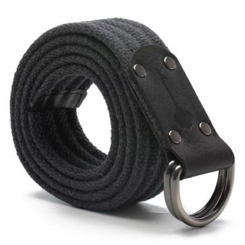 Cinto Masculino Em Lona 4 Borda Reforçada Largura 4cm
