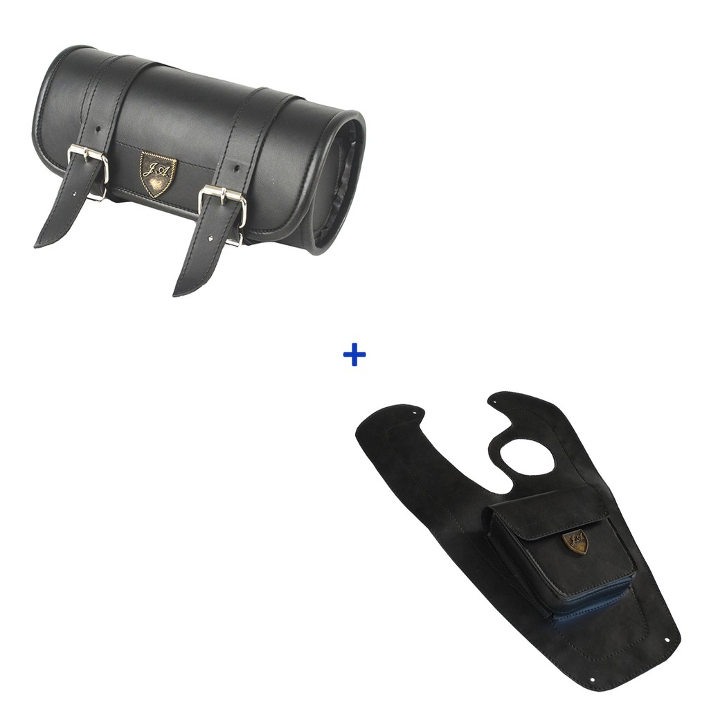 Kit Protetor De Tanque Horizon 150 + Alforge Frontal Liso