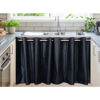 Cortina Pia de Cozinha Impermeável 100% PVC Anfimofo