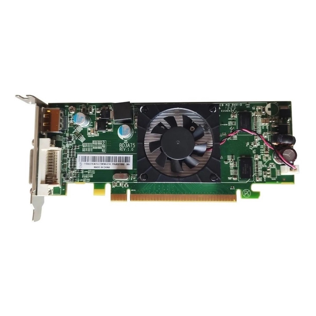 Placa De Vídeo Amd Radeon Hd 7450 1gb Dvi+dp Perfil Baixo | Shopee Brasil