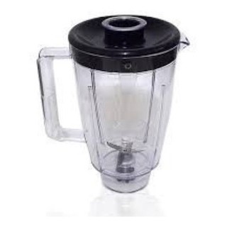 Copo Acrílico do liquidificador Walita Daily RI 2101 / RI 2102 / RI 2103 Tampa Preta