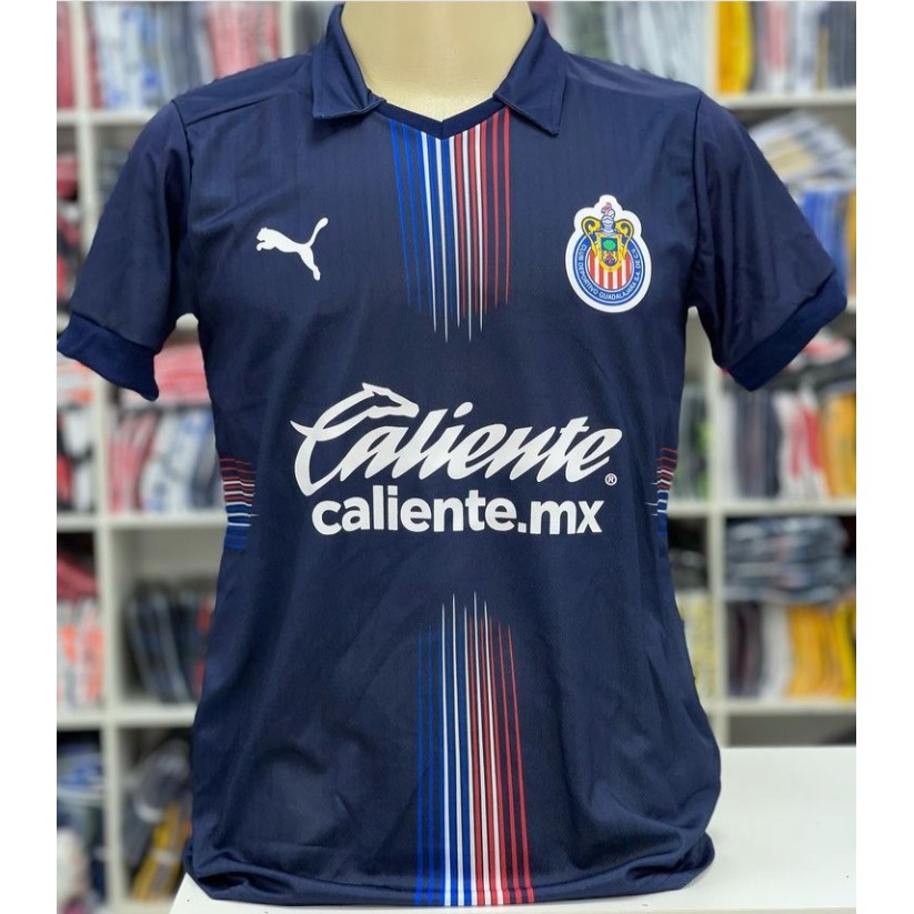 Camisa chivas online azul