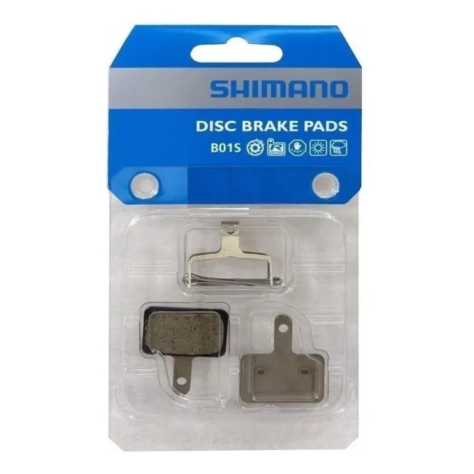 Pastiglie Freno Shimano B01S In Resina Per MTB - Confezione Da 4 Paia