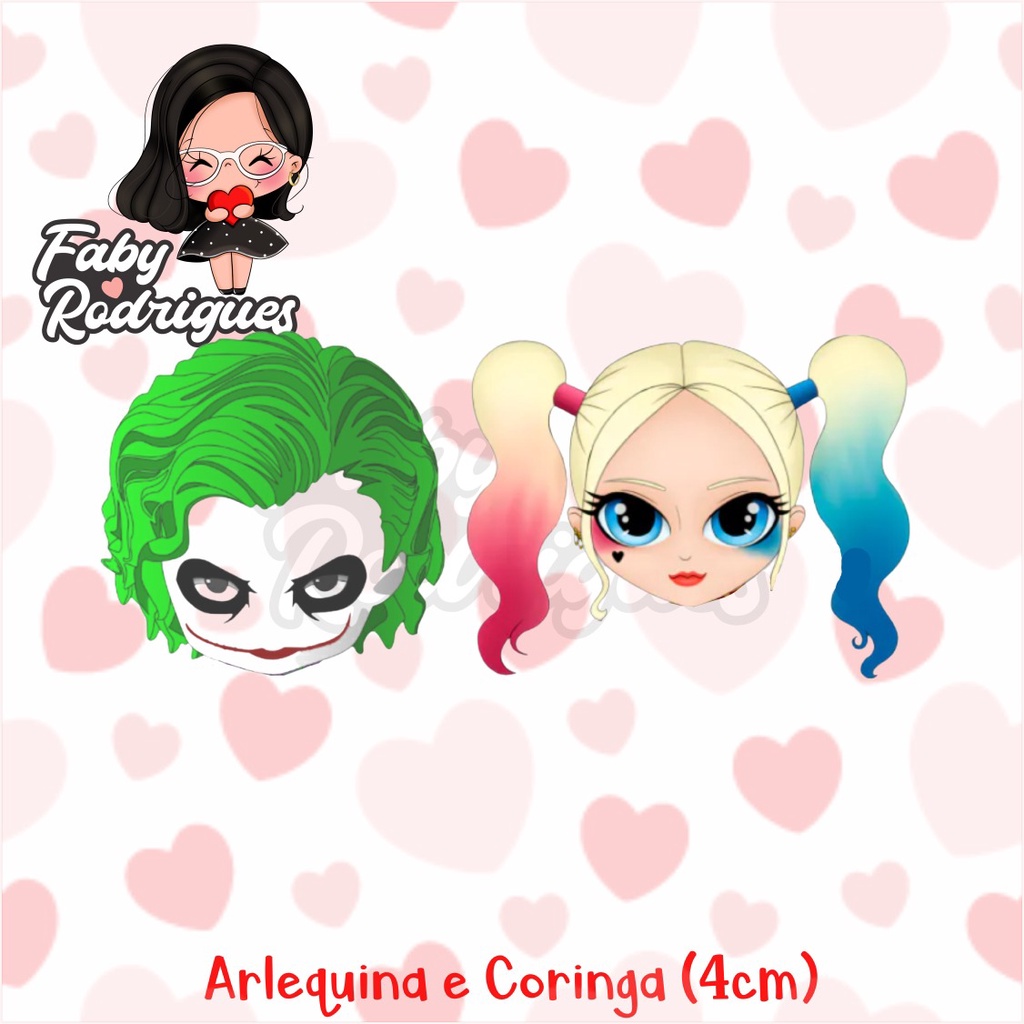 Kit modular Arlequina e Coringa - CD