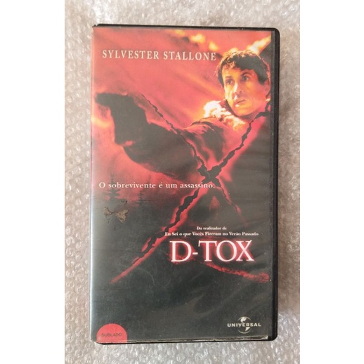 VHS D-Tox Sylvester Stallone Dublado