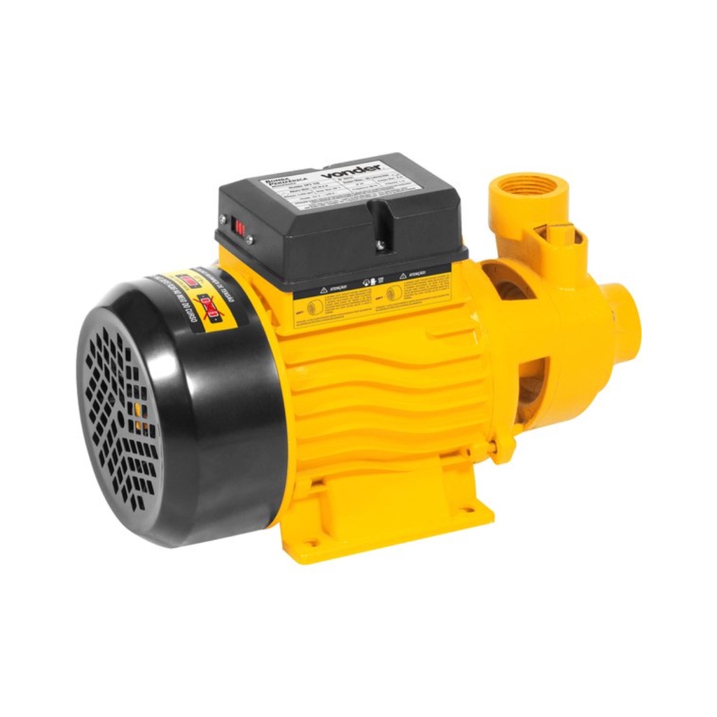 Bomba de Água Periférica Vonder BPV750 1CV Bivolt 127/220V Chave Seletora e Válvula 66.86.100.001