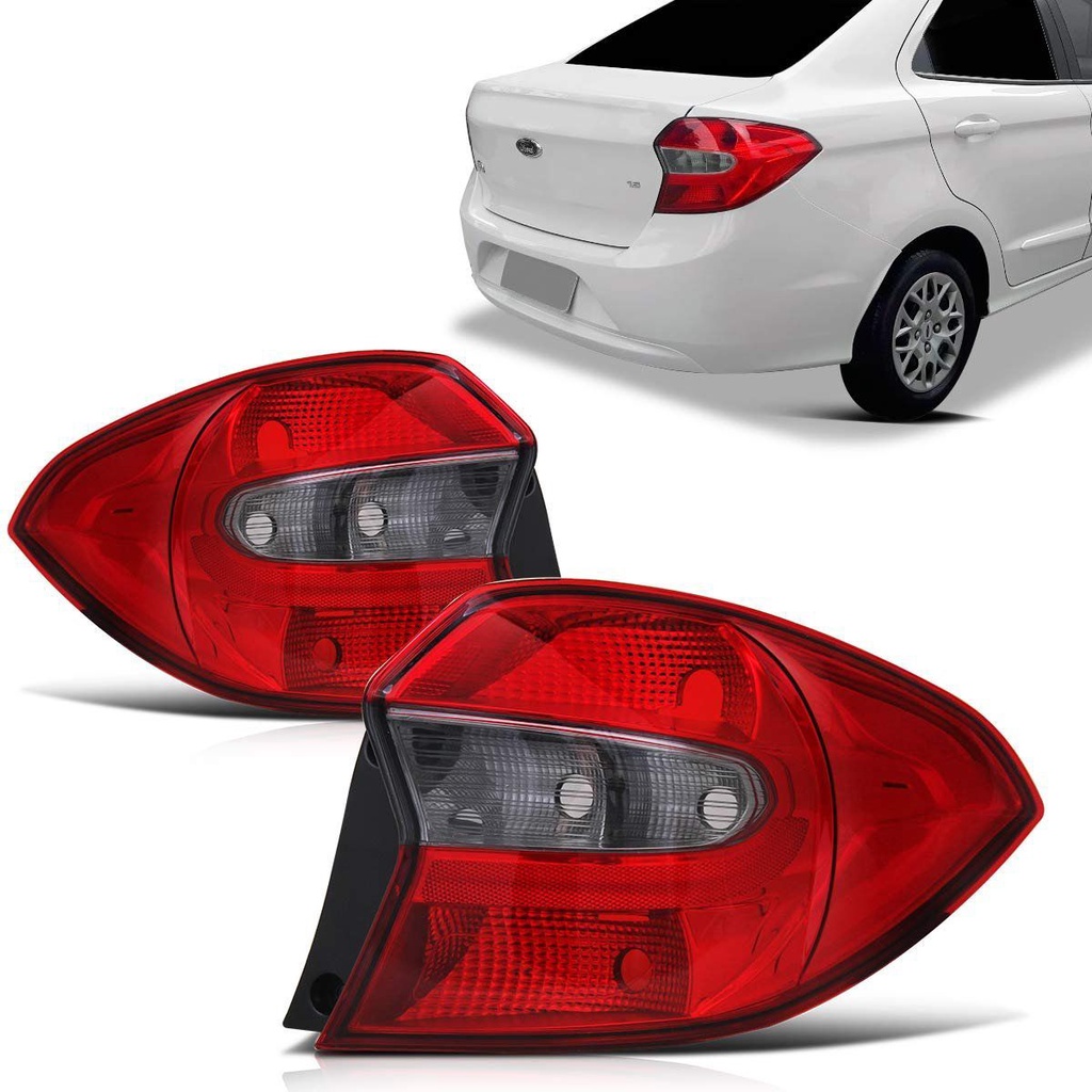 Lanterna Ka Sedan 2015 2016 2017 2018 Fumê - Spare Parts and Accessories for Vehicles