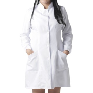 Jaleco Oxford Acinturado Escola Laboratório Enfermagem em Oferta na Shopee