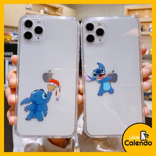 Capinha de Proteção de Desenho Famoso Lilo & Stitch para iPhone - 7/8/SE2020 | X/XR/XS Max | 11/12/13 Mini/Pro/Pro Max