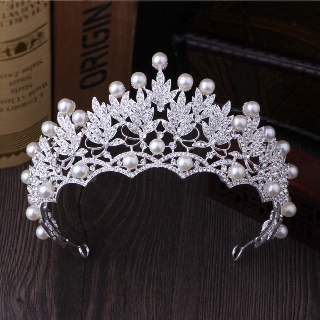 Coroa Tiara Pérola Noiva Formatura Debutante Daminha 025