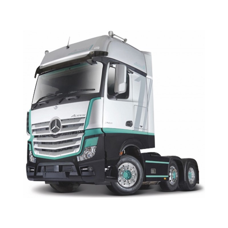 Miniatura Caminhão Carreta Mercedes-benz Actros 1/43 Bburago