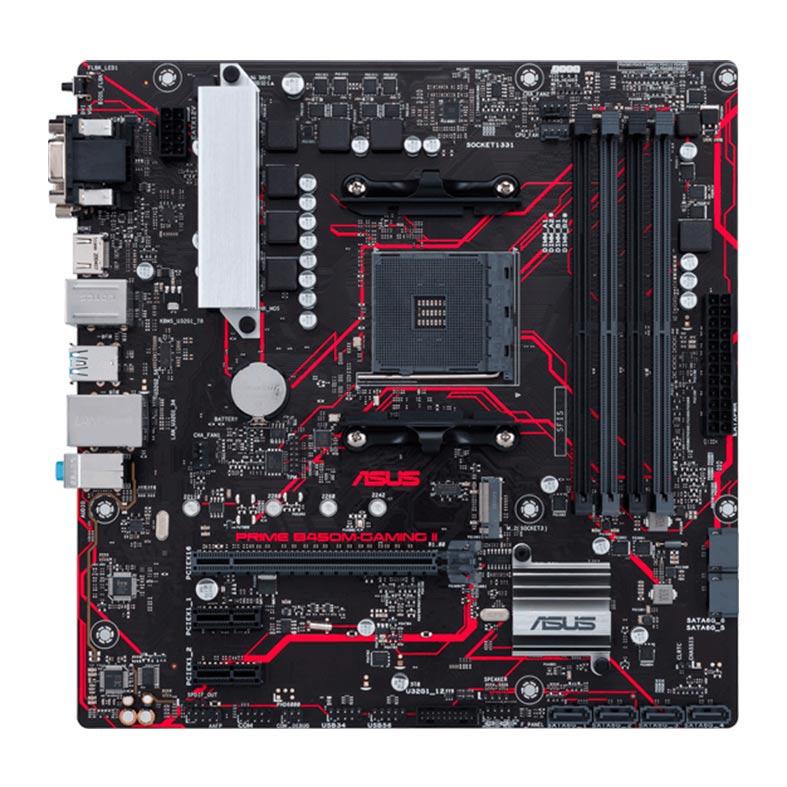 Placa mae asus prime b450m gaming ii ddr4 socket am4 m atx chipset