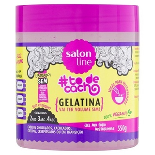 Salon Line Gelatina Todecacho Kids Molinhas Fixadas 550g Shopee Brasil