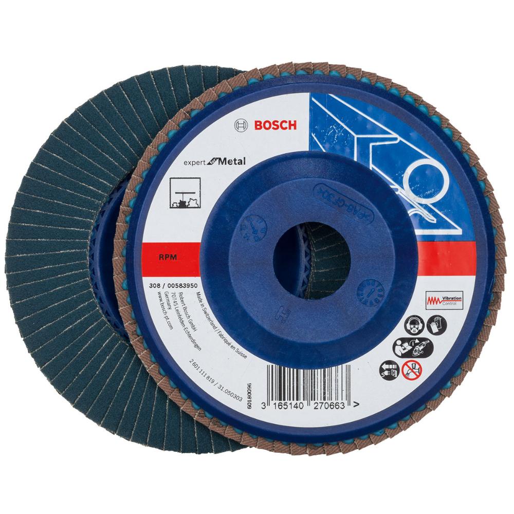 Disco Flap Best 180mm para Metal Grão 40 - Bosch