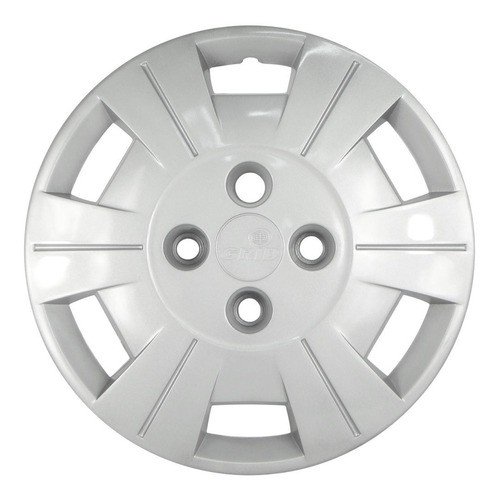 Calota Roda Celta Prata Fixacao Parafuso Aro 13 Kit Com 4