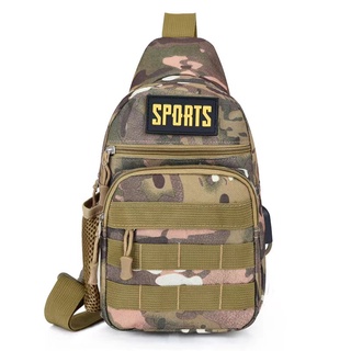 Homens Mulheres Bolsa De Peito Camuflagem Bolsa Esportiva