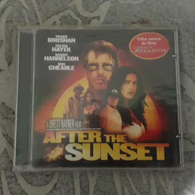 CD TRILHA SONORA AFTER THE SUNSET (LADRÃO DE DIAMANTES) - EM ÓTIMO ESTADO