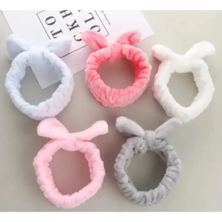 Faixa com laço /Tiara Para Cabelo com Padrão de lisa para Maquiagem CD-008