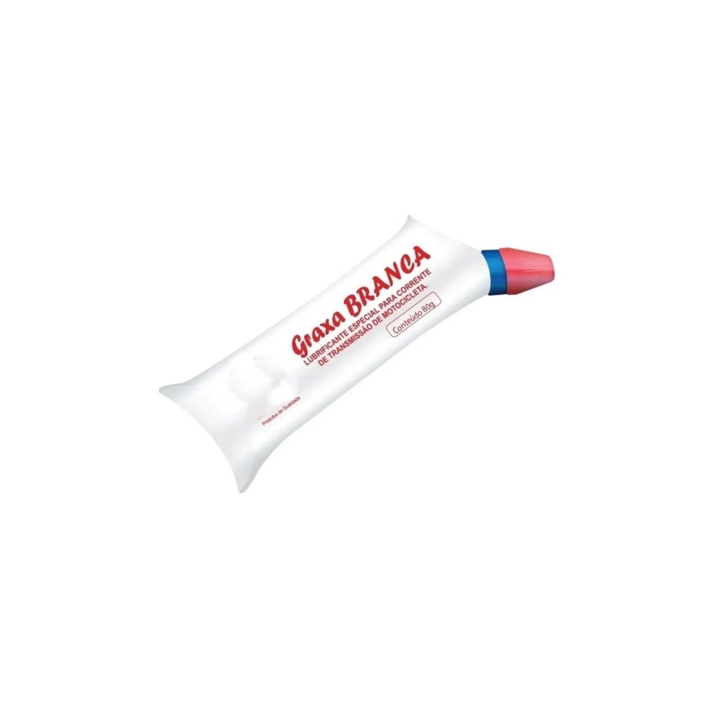 Graxa Branca 10 Pç Lubrificante Corrente De Moto Promoção ATACADO SUZUKI HONDA