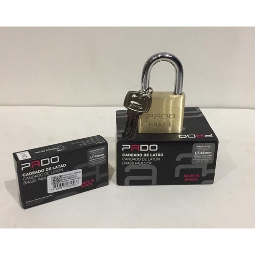 Cadeado Pado Lt 45 Milímetro C/2 Chaves