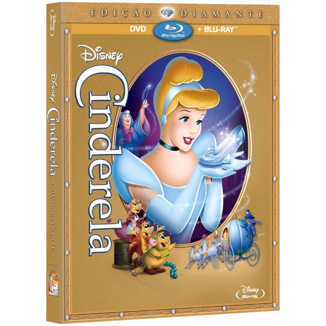 Cinderela Edição Diamante DVD + Blu-ray