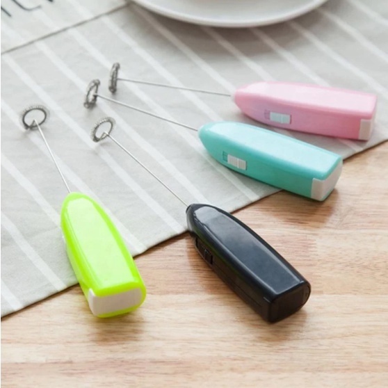 Mini Misturador Batedor Mixer Elétrico Para Claras de Ovos Leite Café Cores Sortidas Utensílios de Cozinha Envio Imediato