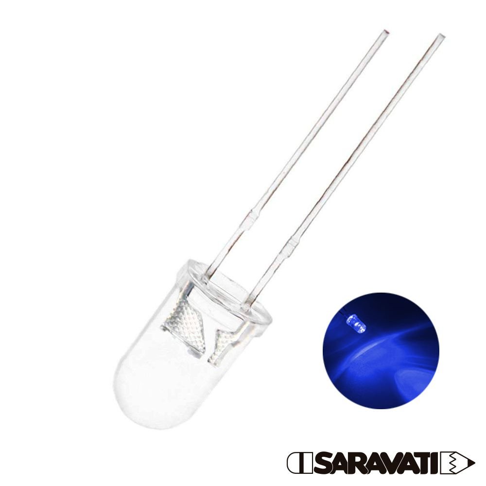 Kit 50 Unidades LED Alto Brilho 5mm [AZUL] em Oferta na Shopee
