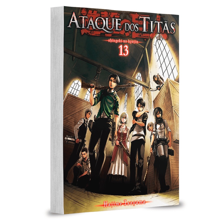 Mangá - Ataque dos Titãs - 13 - Série Original