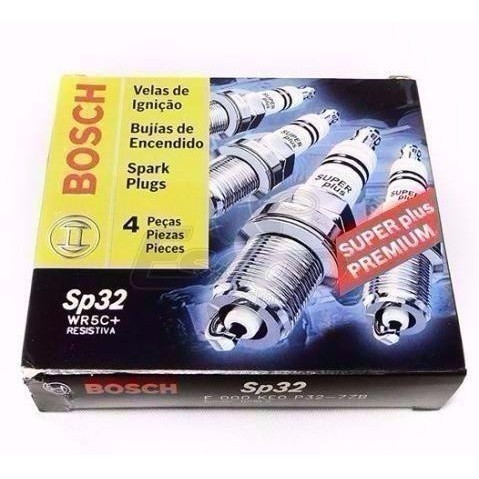 Jogo De Velas Bosch Corsa Celta Onix Prisma 1.0 S10 2.4 Sp32