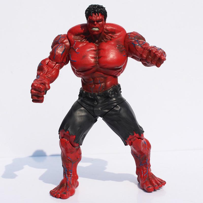 26 Centímetros Super Herói The Avengers Hulk Vermelho Figura De Ação ...